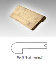 Perfil de piso-stair nosing